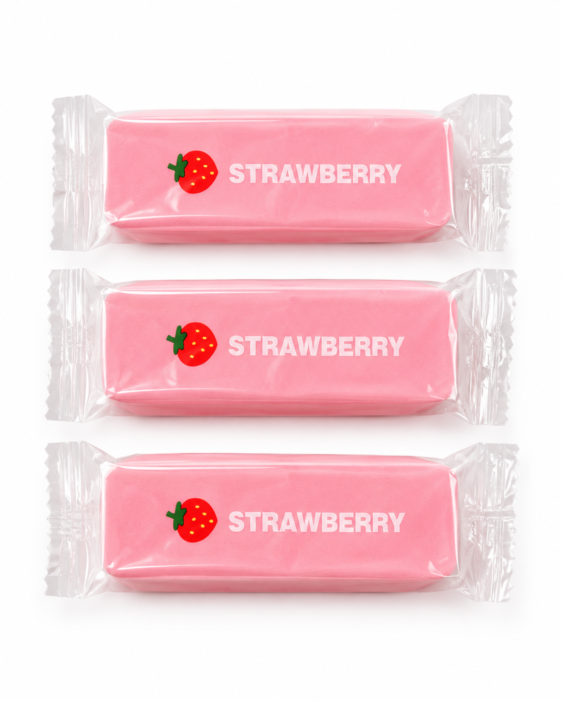 Strawberry Squish Butter Bars – Soft Sensory Fidget Toy