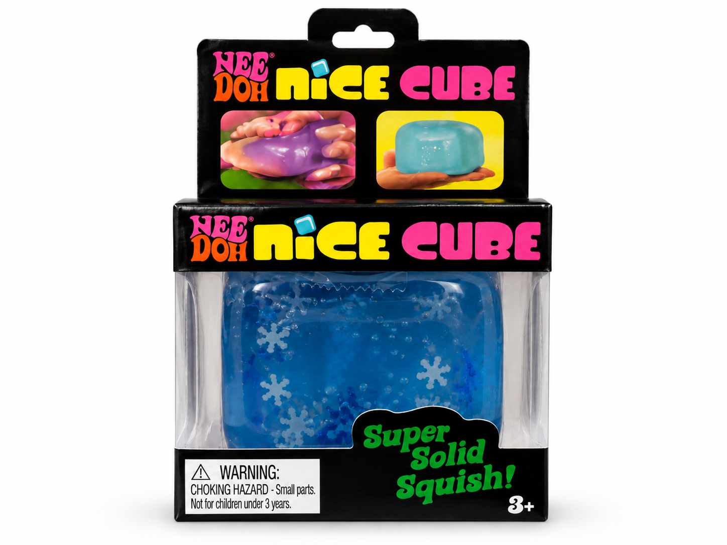 Nee Doh Nice Cube – Limited Edition Snowflake Squish